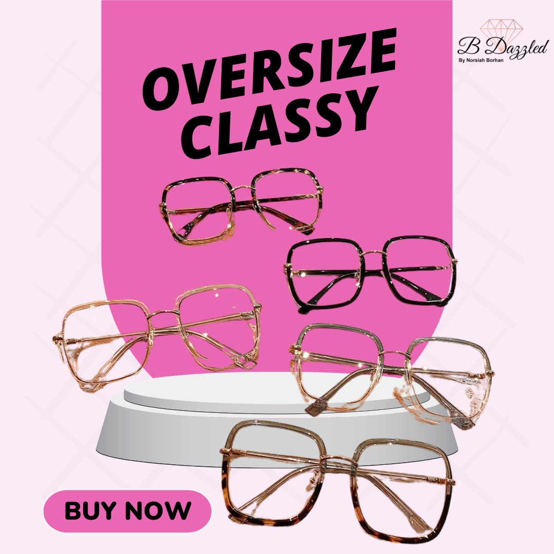 Oversize Classy Spectacle FRame