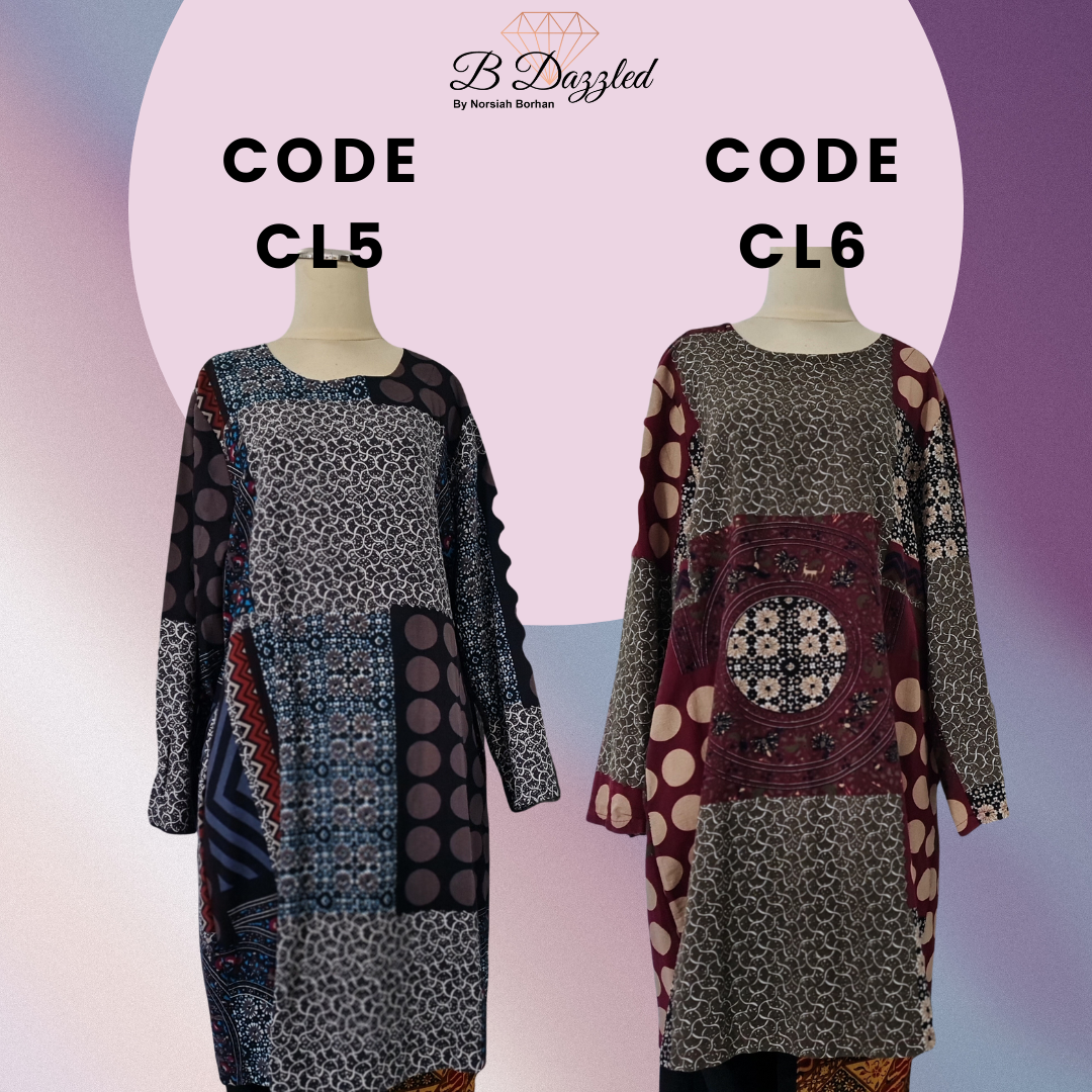 Soft Cotton Linen Tunic Top with Assorted Design