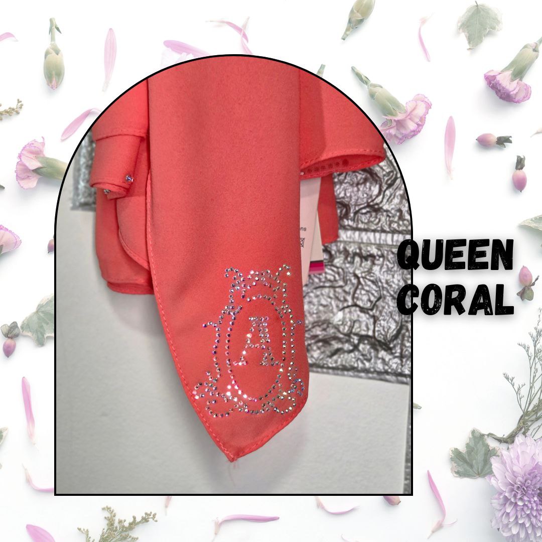 Ariani Plain Semi Instant Shawl - Diamond