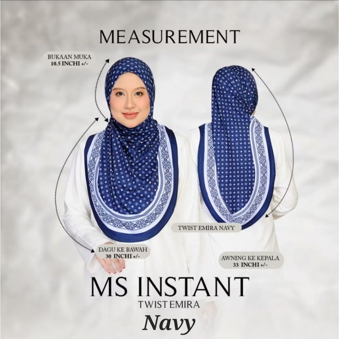 Emira Instant Twist Sarung
