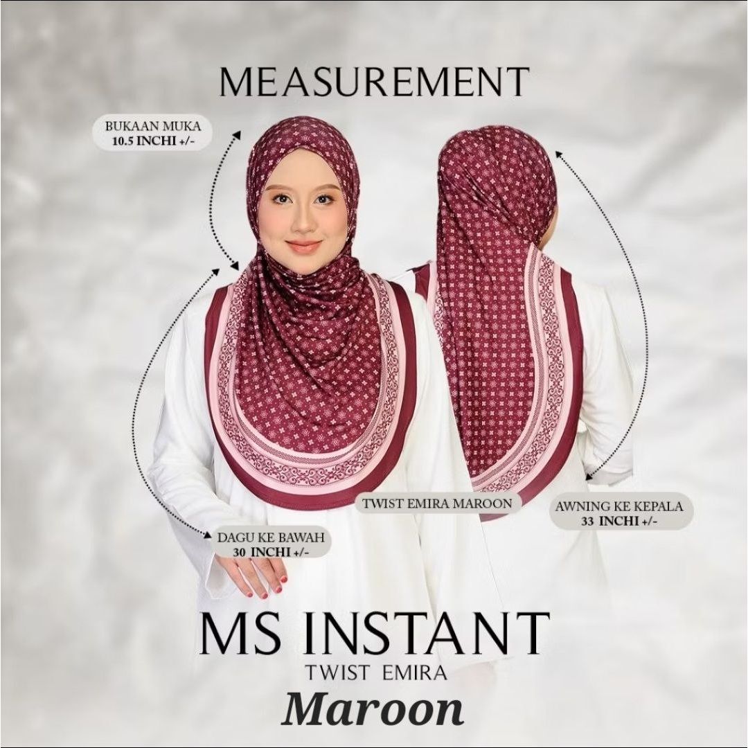 Emira Instant Twist Sarung