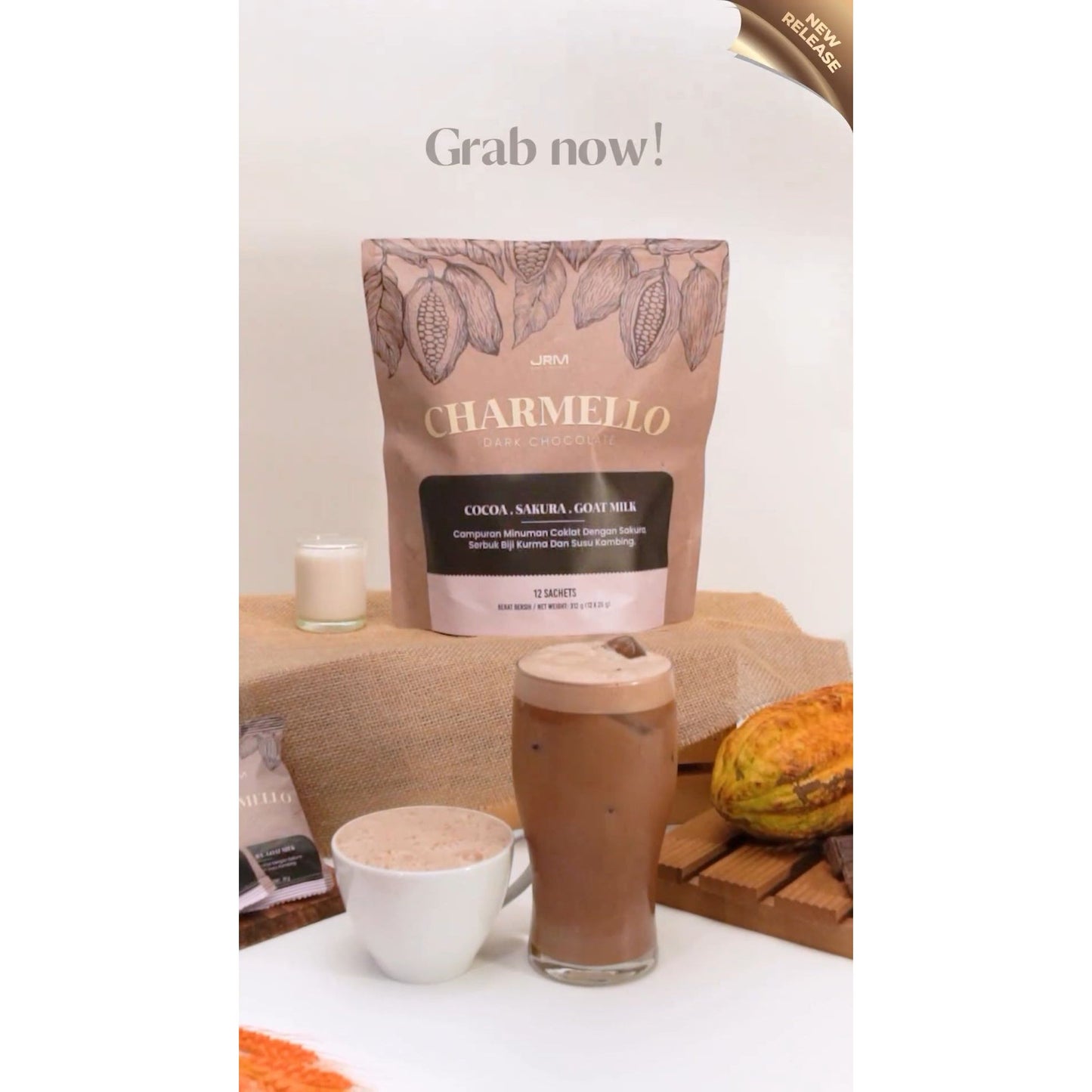 JRM Charmello Dark Chocolate Drink
