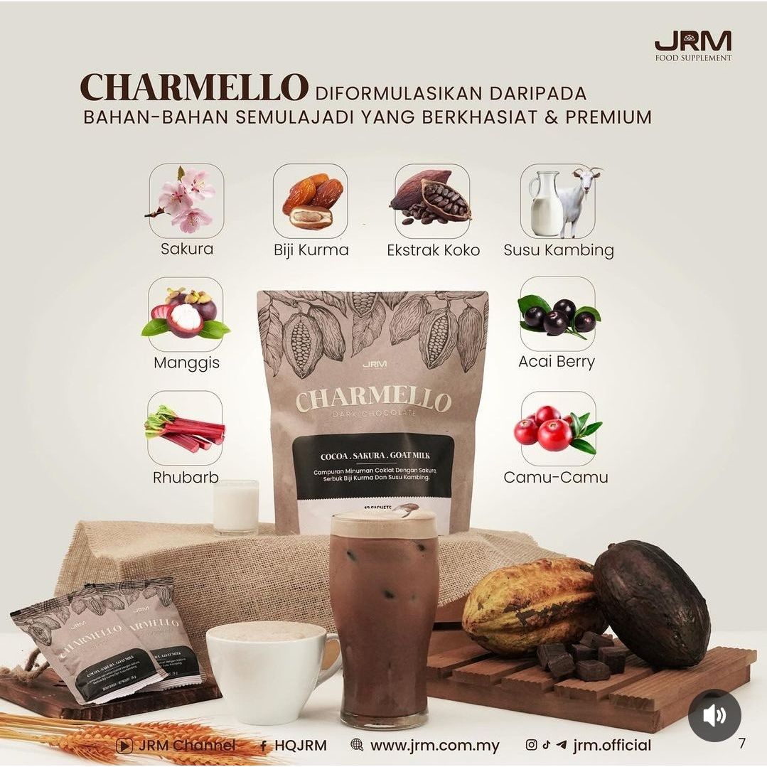 JRM Charmello Dark Chocolate Drink