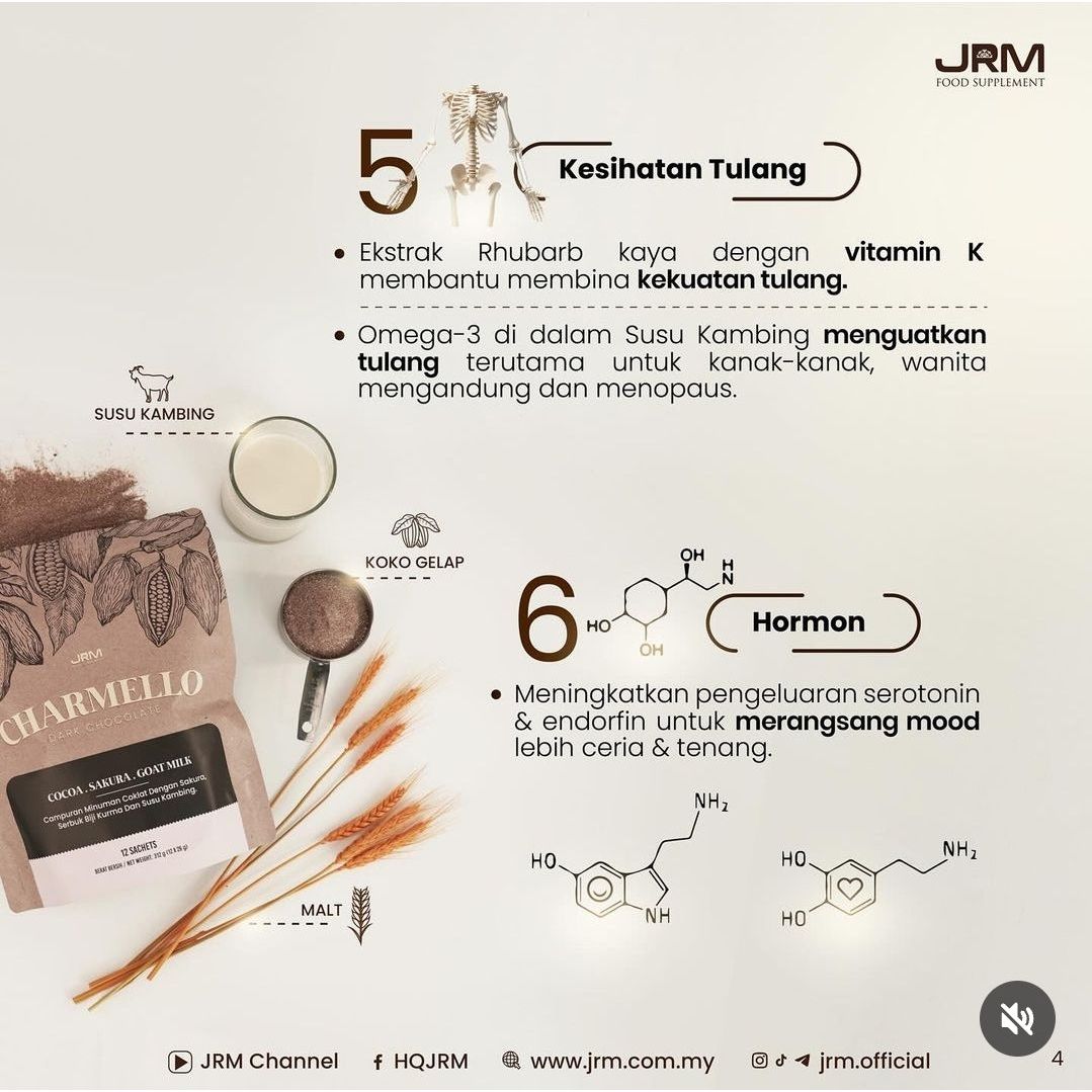 JRM Charmello Dark Chocolate Drink