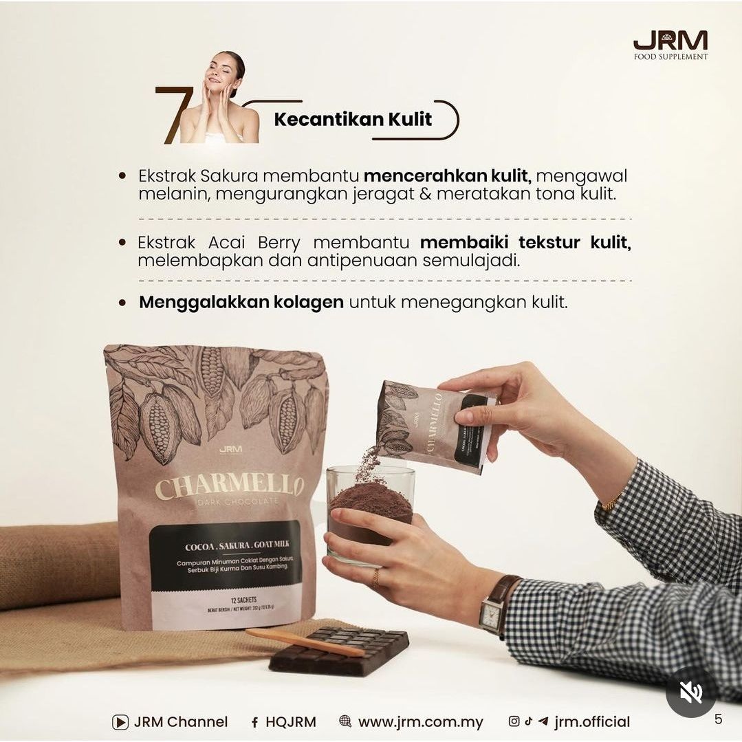 JRM Charmello Dark Chocolate Drink