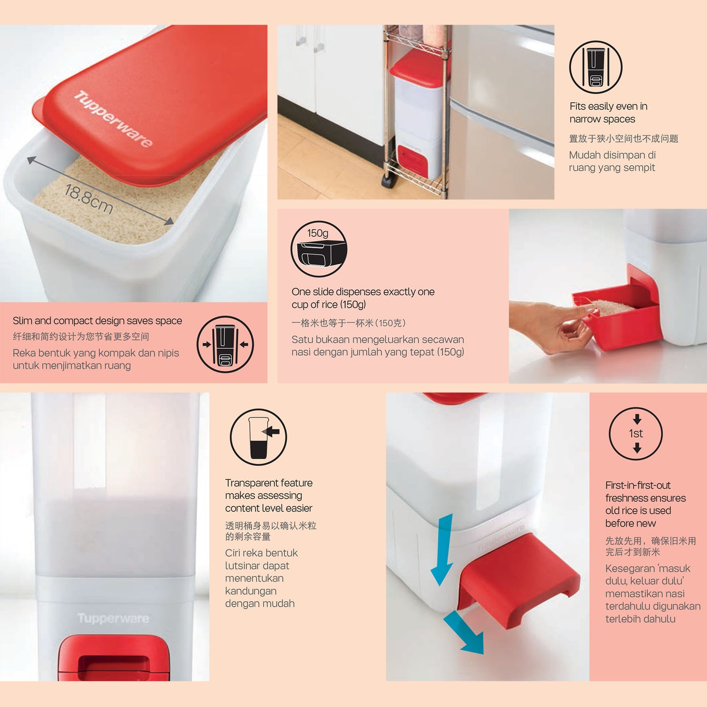 Tupperware Rice Smart