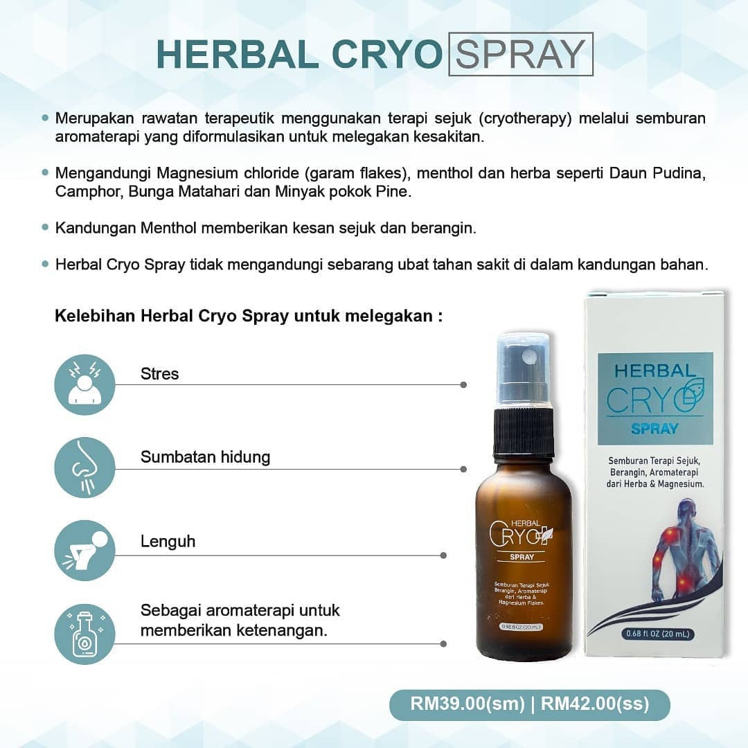 JRM Herbal Cryo Spray