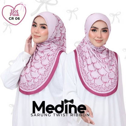 [PO] Medine Twist Ribbon Instant Sarung