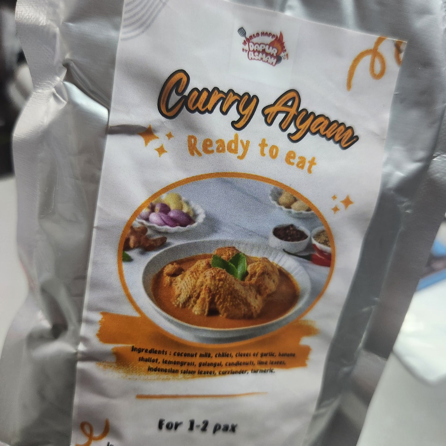 Ready To Eat Meals In A Pack by Dapur Asmah