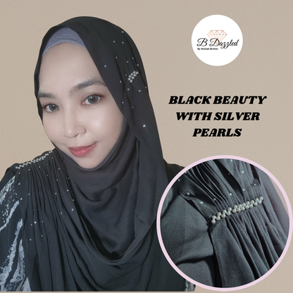 Black Beauty Instant Shawl