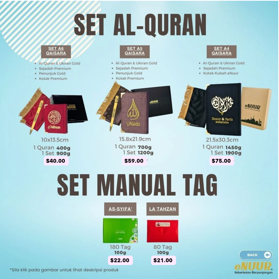 Al Quran A5 Special Edition Mekah Clock Tower