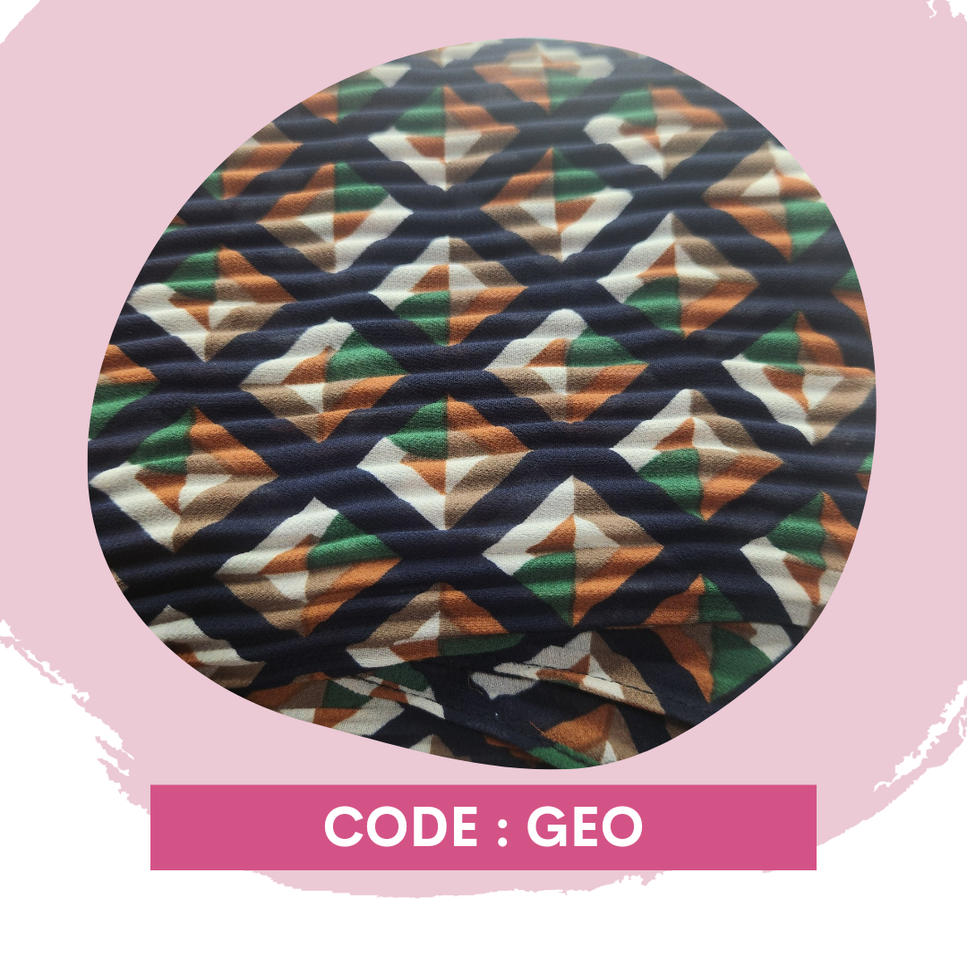 Pleated Chiffon Long Shawl