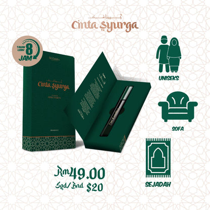 De'Xandra Cinta Syurga Travel Size Perfume Spray (15ml)