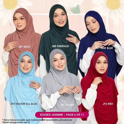 [PO] Tudung Labuh Jasmine Bahu Pleats (Kids)