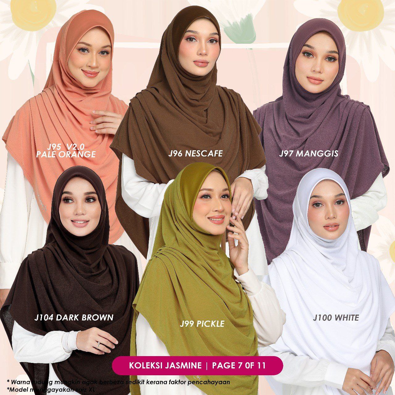 [PO] Tudung Labuh Jasmine Bahu Pleats (Kids)