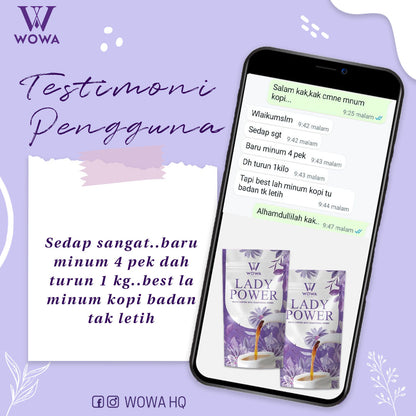 Wowa Lady Power White Coffee