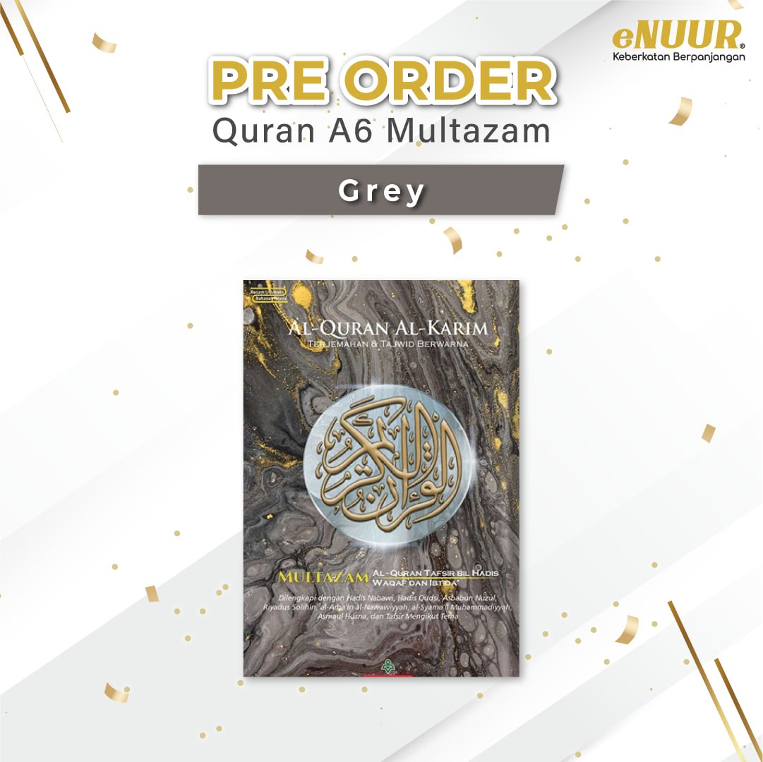 [PO] Al Quran A6 Soft Cover Multazam