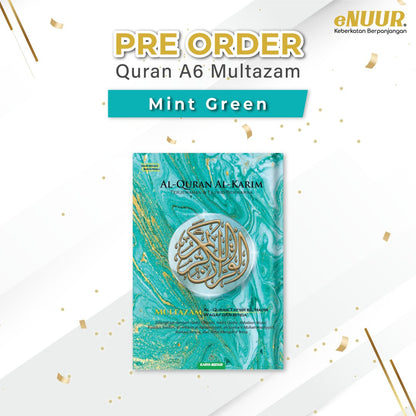 [PO] Al Quran A6 Soft Cover Multazam