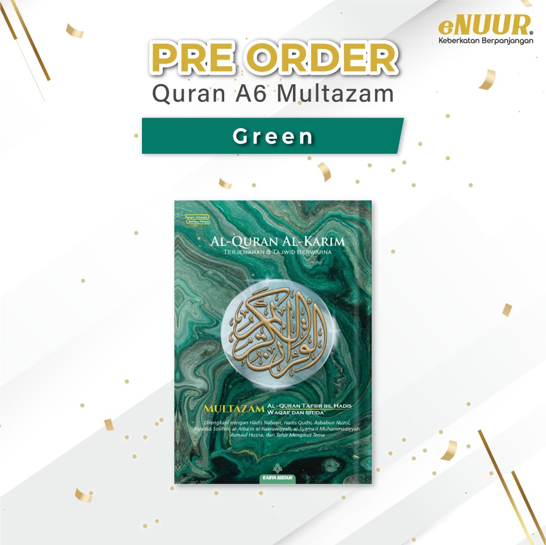 [PO] Al Quran A6 Soft Cover Multazam