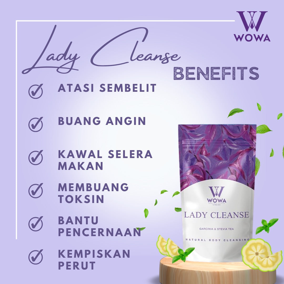 Wowa Lady Cleanse Garcinia and Stevia Tea