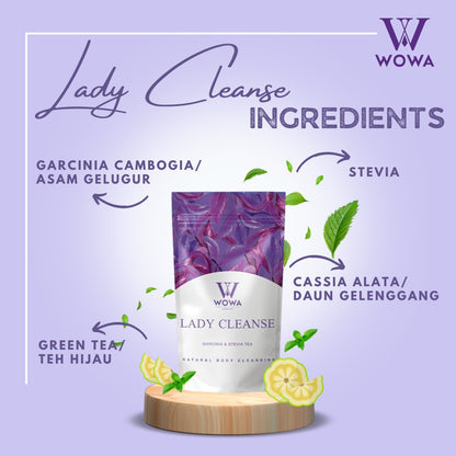 Wowa Lady Cleanse Garcinia and Stevia Tea