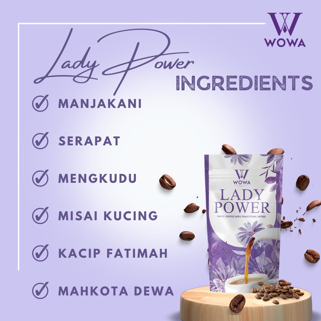 Wowa Lady Power White Coffee