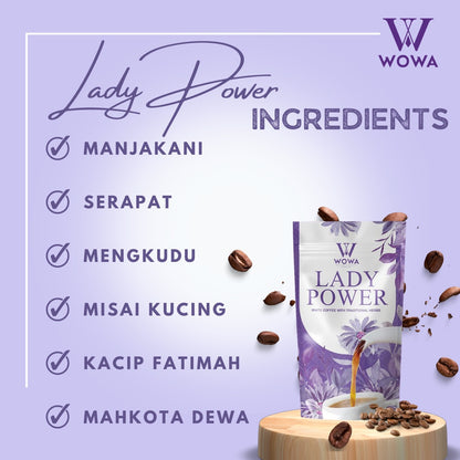 Wowa Lady Power White Coffee