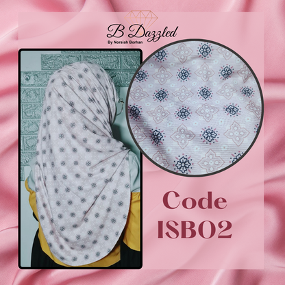 *NEW LAUNCH* Isabelle Printed Ribbed Semi Instant Shawl