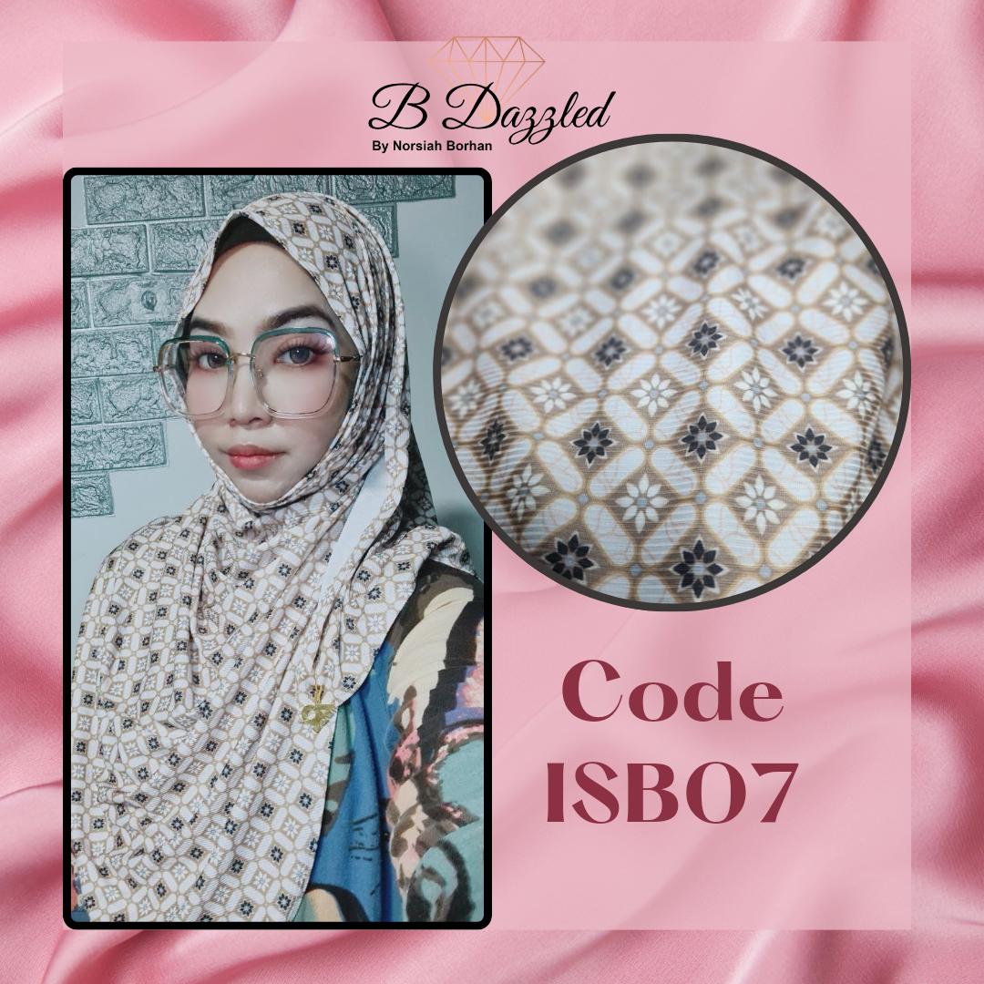 *NEW LAUNCH* Isabelle Printed Ribbed Semi Instant Shawl