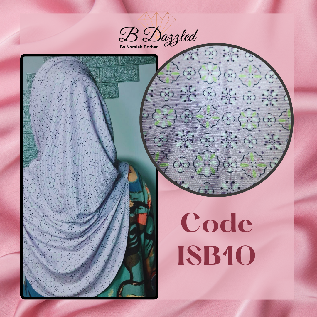 *NEW LAUNCH* Isabelle Printed Ribbed Semi Instant Shawl