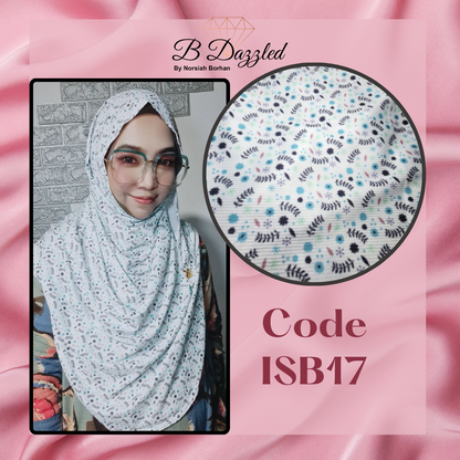 *NEW LAUNCH* Isabelle Printed Ribbed Semi Instant Shawl