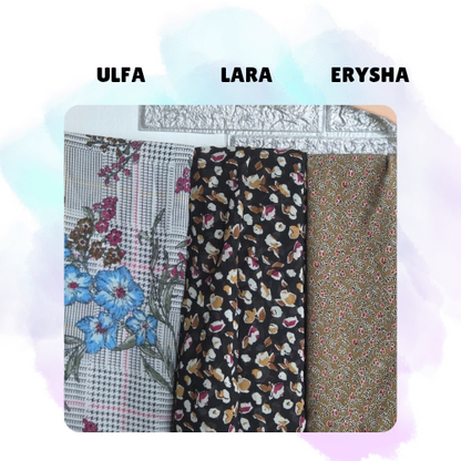 Printed Chiffon Semi Instant Shawl