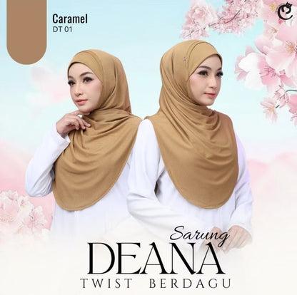 *NEW LAUNCH* Deana Dagu Instant Twist Sarung