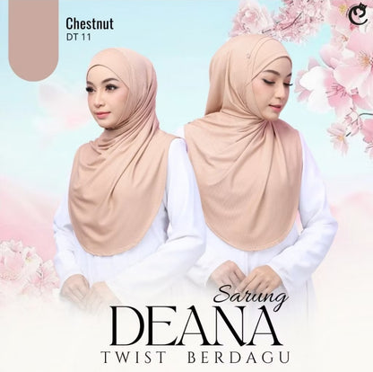 *NEW LAUNCH* Deana Dagu Instant Twist Sarung