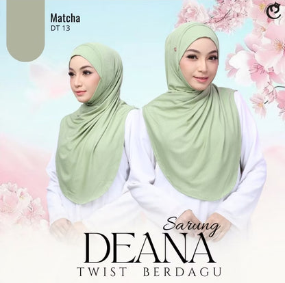 *NEW LAUNCH* Deana Dagu Instant Twist Sarung