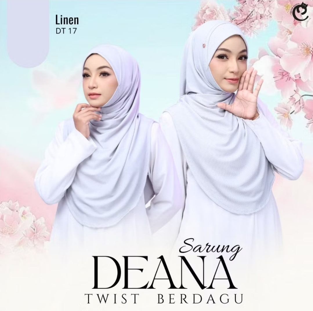 *NEW LAUNCH* Deana Dagu Instant Twist Sarung