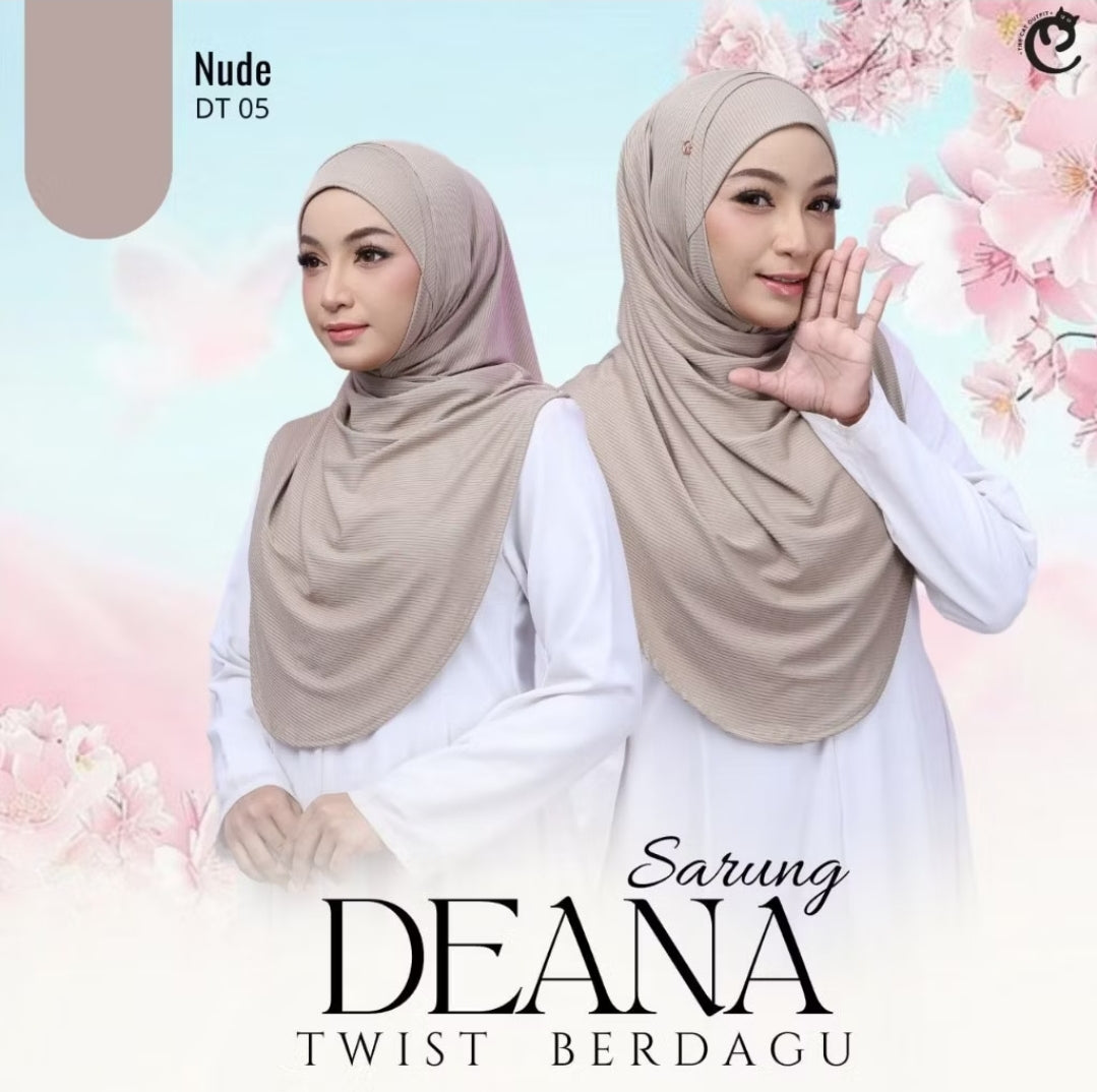 *NEW LAUNCH* Deana Dagu Instant Twist Sarung