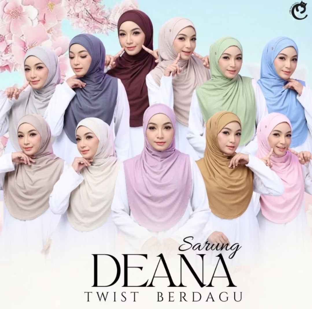 *NEW LAUNCH* Deana Dagu Instant Twist Sarung