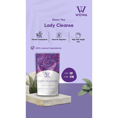 Wowa Lady Cleanse Garcinia and Stevia Tea