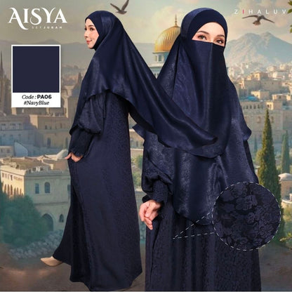 Aisya Set Jubah with Khimar and Niqab by Zihaluv