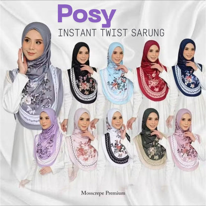 Posy Instant Twist Sarung