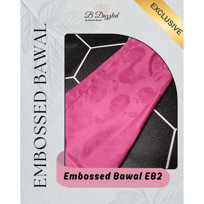 Embossed Bawal Bidang 45