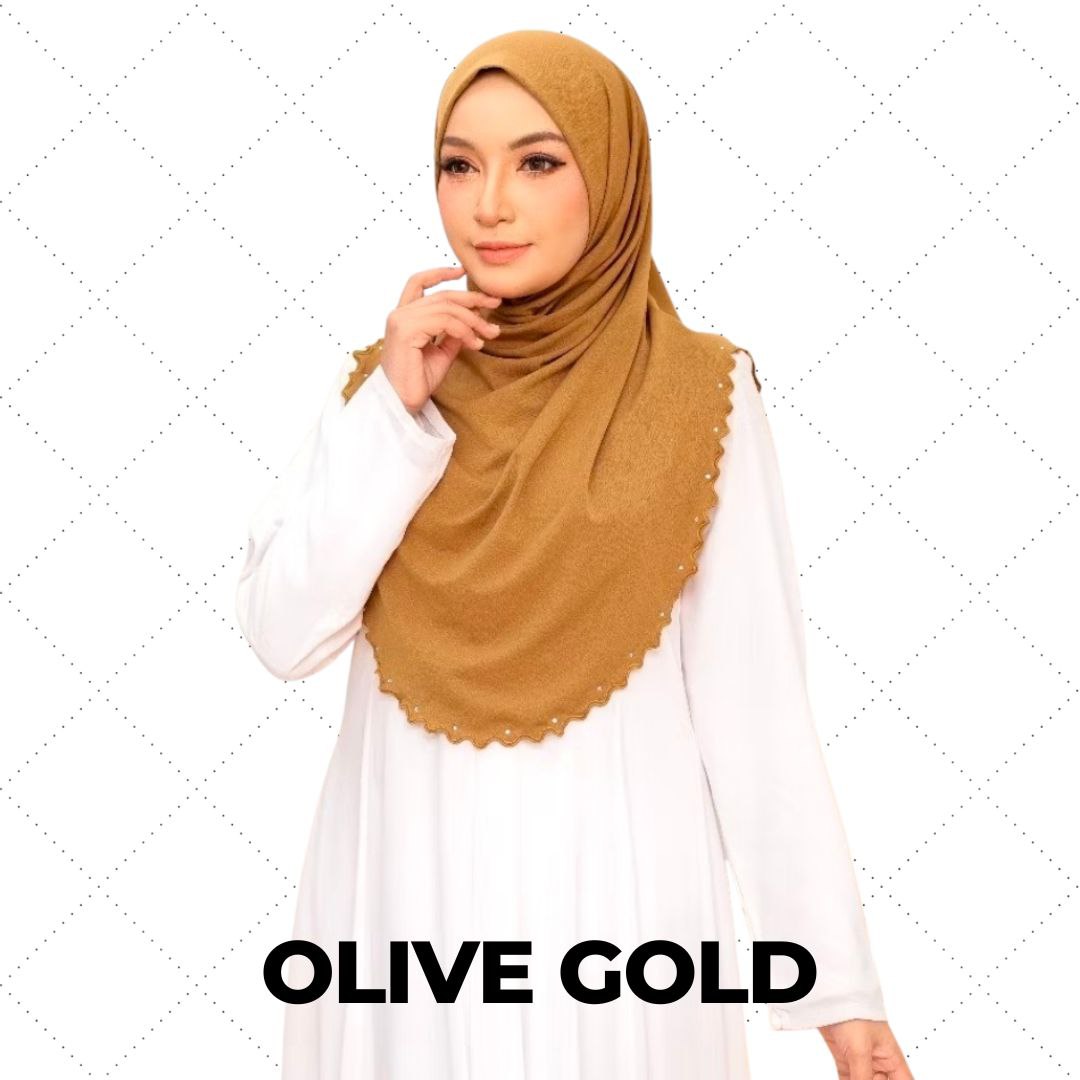 Diamonte Sulam Twist Instant Shawl