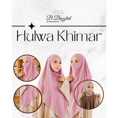 Qainisa Tudung Sarung Hulwa Khimar