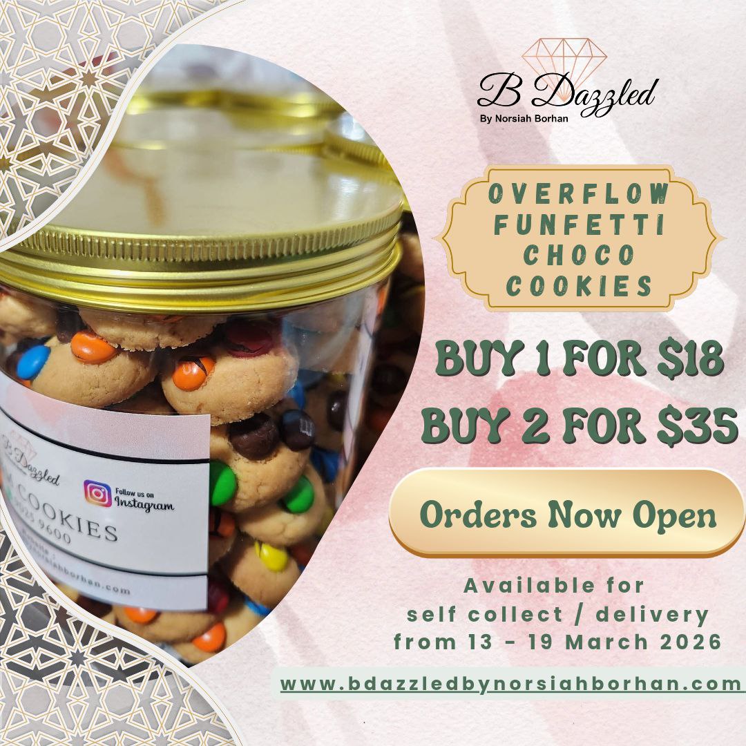 Overflow Funfetti Choco Cookies for Eid 2026 (formerly known as M&M Cookies)