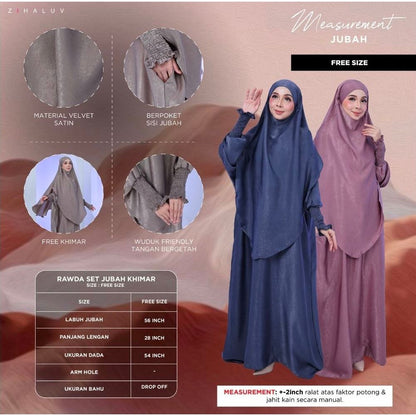 Sumayya Set Abaya & Khimar