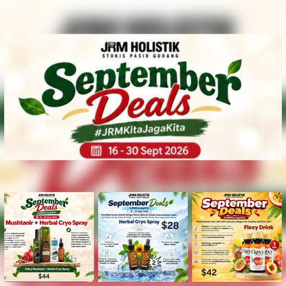 JRM SEPTEMBER 2026 DEALS (16-30 Sep 2026)