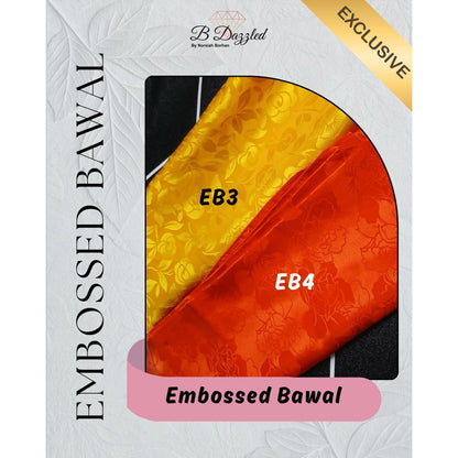 Embossed Bawal Bidang 45