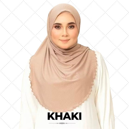 Diamonte Sulam Twist Instant Shawl