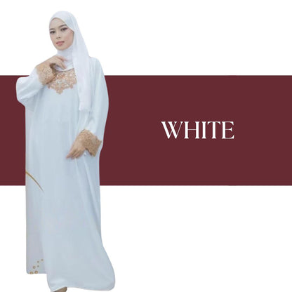 Jawari Gold Lace Kaftan